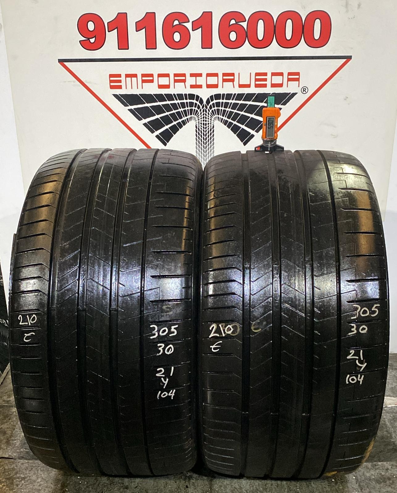PIRELLI PZERO USADO  305/30 R21 104 Y